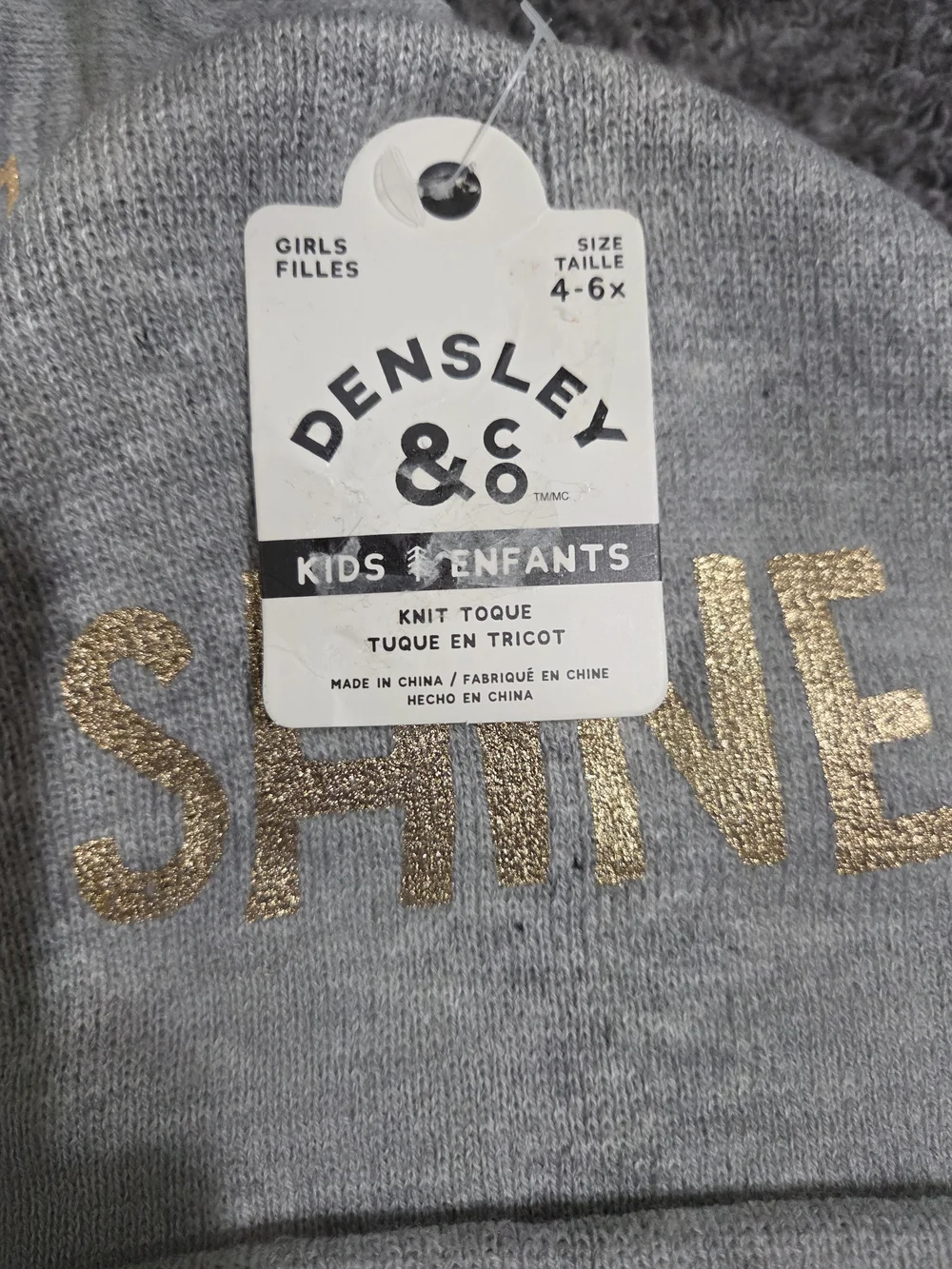 densley and co gray knit